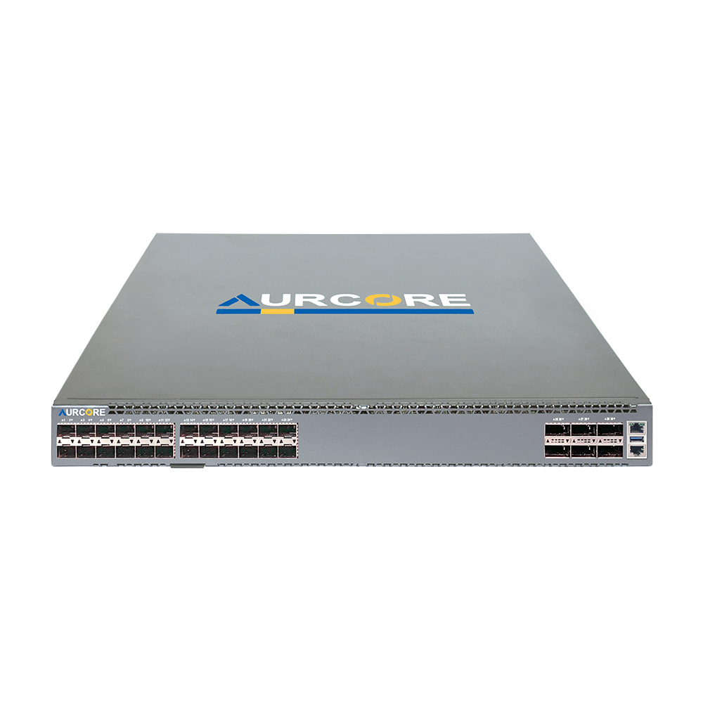 AES6001 | 24 x 10G SFP+, 6 x 100G QSFP28